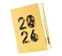 2026 Day Planner Journal 400 Pages Lined Softcover Leather for Daily Scheduling Men Women Leatherette Annual Planner