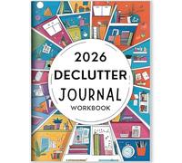 2026 Declutter Journal Workbook, 60-Page Guided Home And Life Organisation Planner With Checklists, Habit Trackers And Reflection Prompts (1)