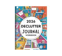 2026 Declutter Journal Workbook, 60 Page Guided Organization Planner For Home & Life, Family Organizing & Personal Planning Diary, Gift for Organization Lovers.. (21 * 28.5cm)
