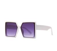2026 Designer Big Box Male and Female Net Red Outdoor Sunglasses Holiday Street Shooting Live Decorative Glasses (Color : C, Size : Medium) 0816(E)