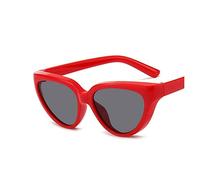 2026 Designer Cat's Eye Retro Street Shooting Decorative Sunglasses Men and For Women Outdoor Vacation (Color : D, Size : 1) Uv Protection