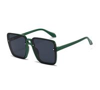 2026 Designer Fashion Frameless Square Sunglasses for Men and For Women (Color : E, Size : Medium) Uv Protection