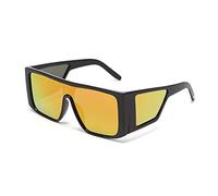 2026 Designer Outdoor Driving Cycling Sunglasses Men and For Women Retro Fashion Square Sunglasses (Color : E, Size : 1) Uv Protection