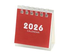 2026 Desk Calendar 17 Month Referances Runs From Aug 2025 to Dec 2026 Tabletop Monthly Calender for Plans Notes Desk Planner