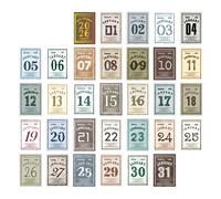2026 Desk Calendar 365 Day Tearable Tiny Calendar Writing Notepads for Journal Scrapbooking and Daily Planning Handbook Decoration