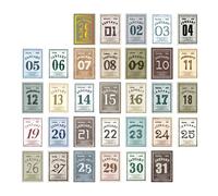 2026 Desk Calendar 365 Day Tearable Tiny Writing Notepads for Journal Scrapbooking and Daily Planning Handbook Decoration