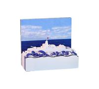 2026 Desk Calendar, 3D Tear-away Calendar, Paper Carving Memo Pad Deskt Gift Housewarming Notepad For Christmas