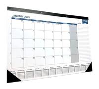 2026 Desk Calendar A2 Organiser Planner Easy to View Wall Calendar Home Office School Plan Monthly Daily Notes Things to do Pad - Large Month to View Desk Planner with protective corners