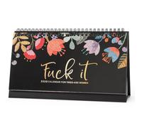 2026 Desk Calendar, Funny Fuck It Desk Calendar 2026,Monthly Calander Month to View Planner for Home Office Desk Decoration(long)