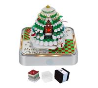 2026 Desk Calendar Memo Pad,3D Christmas Tree House Calendar Notepads,Time Piece Calendar 2026,2026 Desk Calendar Memo Pad With Lights,3D Paper Carving Art Craftwork Desk Decoration