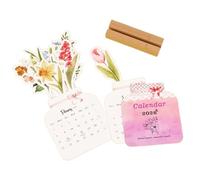 2026 Desk Calendar, Monthly Daily Planner | Small Calendar Office 2026 Decoration, for Home, School, Classroom, Teacher, Student, Appointment, Planning Planner