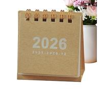 2026 Desk Calendar - Monthly Diary 2026 | Clean Paper Supplies for Planning and Annual Organization for Home School
