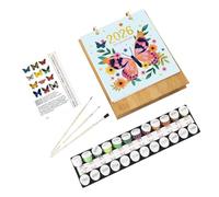 2026 Desk Calendar Paint By Numbers Ornament Hand Drawn Gift Commemorative Friend For Family Value And numbers 2026 desk ornament paint numbers new cocktail 12 calendars with number paint