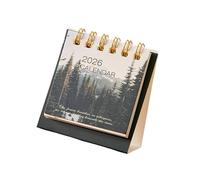 2026 Desk Calendar Planner 19 Month Referances From 06/2025 to 12/2026 Home Desktop Calendar Plan Organiser Monthly Landscape Illustrations