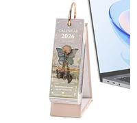 2026 Desk Calendar - Stylish Desk Organizer | Daily Calendar for 2026, for School Classroom Home Studio