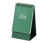 2026 Desk Calendar Twin-Coil Binding Paper Calendar Writing Pad 16 Months Introduction 09/2025 to 12/2026 Scheduling Time Management Planner