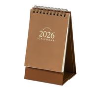 2026 Desk Calendar Twin-Coil Binding Paper Calendar Writing Pad 16 Months Introduction 09/2025 to 12/2026 Scheduling Time Management Planner