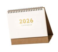 2026 Desk Calendar Twin-Coil Binding Tabletop Calendars 16 Month Runs From Sep 2025 To Dec 2026 For Daily Scheduling Time Management Calendar