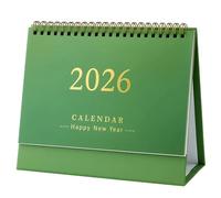 2026 Desk Calendar UK, Desk Calendar, Daily Schedule Planner with UK Holidays, Compact Office Organizer, A4 Size with Durable Paper