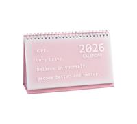 2026 Desk Calendars | Monthly Decorative Korean Style Desk Calendar, Easy to Organize | For Teachers Classrooms Offices School Family Fridge Home Work Children