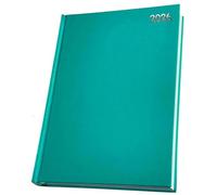 2026 Diary A4/A5/A6 Pastel Colour Fashion Week to View, Day A Page Desk Diary (Green, A4 Day A Page)