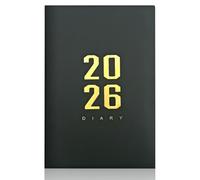 2026 Diary A5 Page a Day, Diary 2026 Day Per Page, Jan-Dec, 2026 Planner A5 Week to View, Year Planner Organiser 2026 Week To View, Home, School & Office, Black