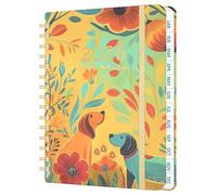 2026 Diary A5 Week to View Dated Planner, Jan-Dec 2026 Hardcover Daily To-Do List Notebook with Monthly Tabs, UK Holiday, 52 weeks Planning for Daily life, Work, Students(14.5 × 21 cm)