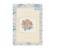 2026 Diary A6 V&A Diary with Floral Cover - Week to View with Monthly Planner (Garden Flowers)