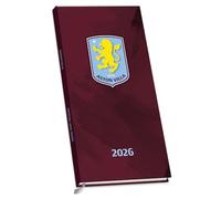 2026 DIARY ASTON VILLA FC WEEK TO VIEW SLIM POCKET DIARY OFFICIAL PRODUCT