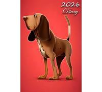 2026 Diary: Bracco Italiano Dog: | A5 Week to View Dated from Jan 2026 to Dec 2026 | Weekly Planner Agenda Personal Organiser