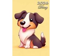 2026 Diary: Collie Smooth Dog: | A5 Week to View Dated from Jan 2026 to Dec 2026 | Weekly Planner Agenda Personal Organiser