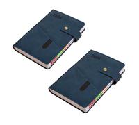 2026 Diary, Diary 2026 A5 Page A Day, 2Pcs Productivity Daily Planner from Jan 2026 to Dec 2026 With Monthly Tabs, 3 Bookmark and Colorful Side Panels