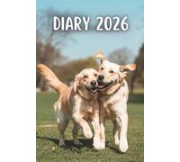 2026 Diary: Dogs | A5 Week to View Schedule Organizer & Planner for a More Organized Year from January 2026 to December 2026 | UK | British Holidays and Observances