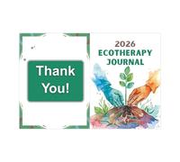 2026 Diary - Green, Ecotherapy Diary Planner, Monthly Weekly Spreads, Travel Diary Format, Mindfulness Tips, Connecting Exercises with Nature, A5 Compa