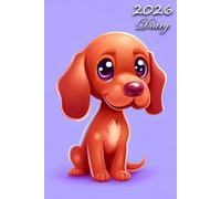 2026 Diary: Hungarian Vizsla Dog: | A5 Week to View Dated from Jan 2026 to Dec 2026 | Weekly Planner Agenda Personal Organiser