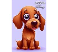 2026 Diary: Hungarian Wirehaired Vizsla Dog: | A5 Week to View Dated from Jan 2026 to Dec 2026 | Weekly Planner Agenda Personal Organiser