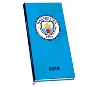 2026 DIARY MANCHESTER CITY FC WEEK TO VIEW SLIM POCKET DIARY OFFICIAL PRODUCT