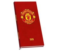 2026 DIARY MANCHESTER UNITED FC WEEK TO VIEW SLIM POCKET DIARY OFFICIAL PRODUCT