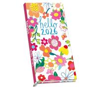 2026 DIARY PAPER SALAD ART WEEK TO VIEW SLIM POCKET DIARY OFFICIAL PRODUCT