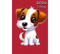 2026 Diary: Parson Russell Terrier Dog: | A5 Week to View Dated from Jan 2026 to Dec 2026 | Weekly Planner Agenda Personal Organiser