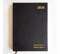 2026 Diary Personalised A5 Daily Notebook Teacher Planner Student Diaries Custom Gift 2026 Diary A5 One Page a Day Notebook for Home Office Teachers Friends Gifts of Christmas (Any Text)