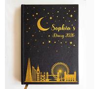 2026 Diary Personalised Daily Notebook 2026 A5 Page a Day Diary Planner Student Monthly Daily Planner Diaries Custom Gift for Christmas Home Office Teachers Friends (Design 3)