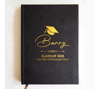 2026 Diary Personalised Graduation Gifts 2026 A5 Page a Day Diary Teacher Planner Daily Journal Monthly Daily Year Diaries Custom Gift for Home Office Teachers Friends (Design 1)