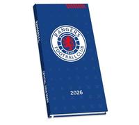 2026 DIARY RANGERS FC WEEK TO VIEW SLIM POCKET DIARY OFFICIAL PRODUCT