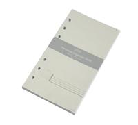 2026 Diary Refill Week on Two Pages Personal or A5 Size Filofax Compatible Office Organiser UK Bank Holidays & Notes Grey Cover Personal (95 x171mm)