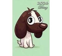 2026 Diary: Small Munsterlander Dog: | A5 Week to View Dated from Jan 2026 to Dec 2026 | Weekly Planner Agenda Personal Organiser