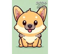 2026 Diary: Swedish Vallhund Dog: | A5 Week to View Dated from Jan 2026 to Dec 2026 | Weekly Planner Agenda Personal Organiser