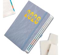 2026 Diary | Waterproof Notebook with Paper Pages | Monthly Planner 2026 Book Calendar | for Home School College Office Appointment Planning Women Men Student