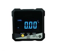 2026 Digital Protractor Angle Gauge - 4×90° High Accuracy Inclinometer with Auto-Rotating Display Capable of Multi-Angle Measurement Magnetic Level for Woodworking & DIY (Yellow)