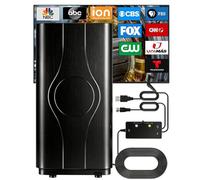 2026 Digital TV Antenna for Smart TV Indoor 900+Mile Long Range Reception | HD TV Antenna for Local Channel Indoor and Outdoor with Signal Booster, 360 Reception Portable, Support 8K 4K 1080P All TVs